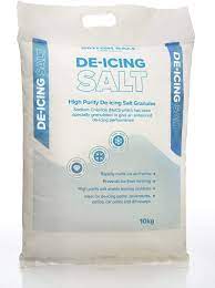 White De-icer salt 100 X 10 KG @ £2.95 per bag + £50 delivery